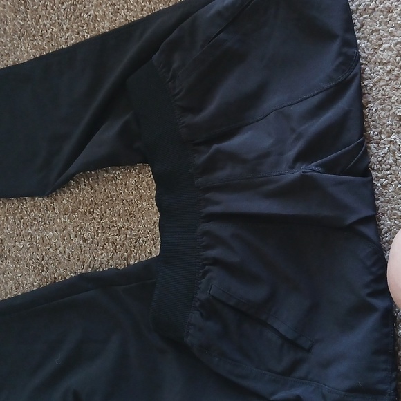Infinity by Cherokee black pocketed scrub pants size PS - Picture 3 of 16